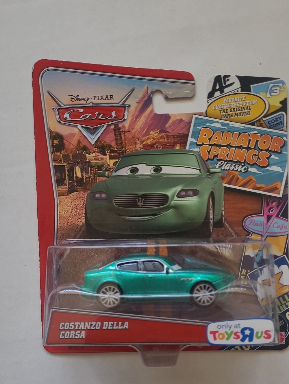 Disney Cars Radiator Springs Classic Costanzo Della Corsa